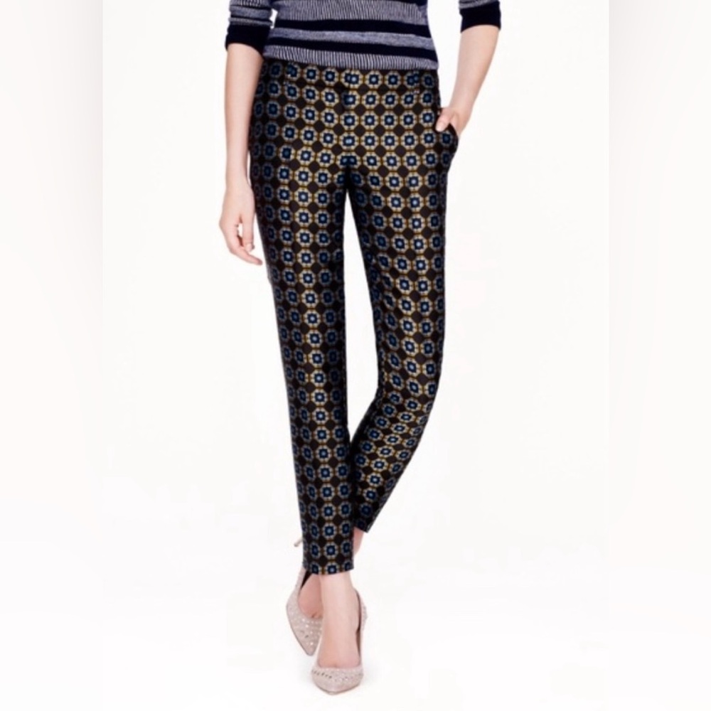 J Crew Collection Silk Capri Pants